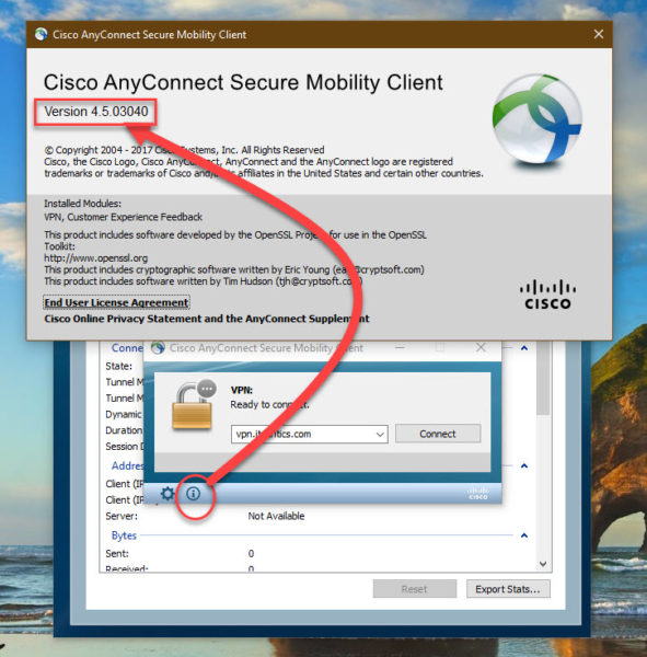 cisco anyconnect secure mobility client macos big sur